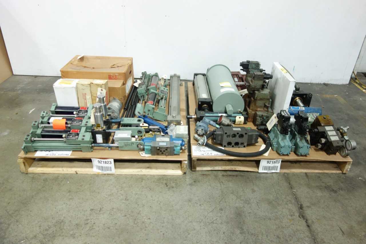 2 PALLETS OF ASSORTED HYDRAULIC REPLACEMENT PARTS - HAND TOOLS
