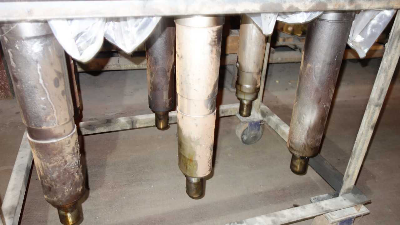 LOT OF 6 STEEL REPLACEMENT SHAFTS - POWER TRANSMISSION