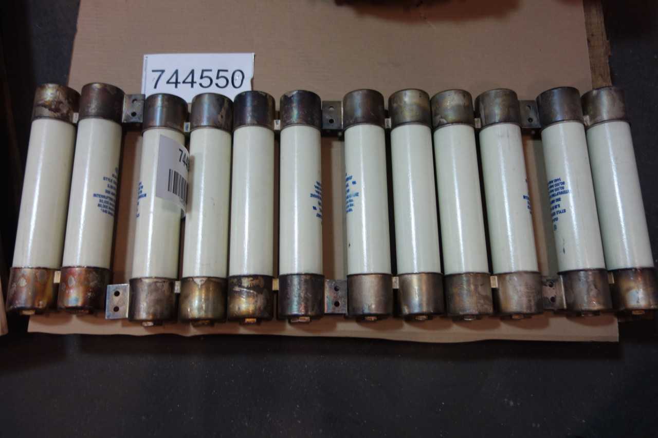 LOT OF 6 WESTINGHOUSE CLS-22 5259C53H07 390A AMP 5.08KV-AC CARTRIDGE FUS - ELECTRIC POWER TOOLS