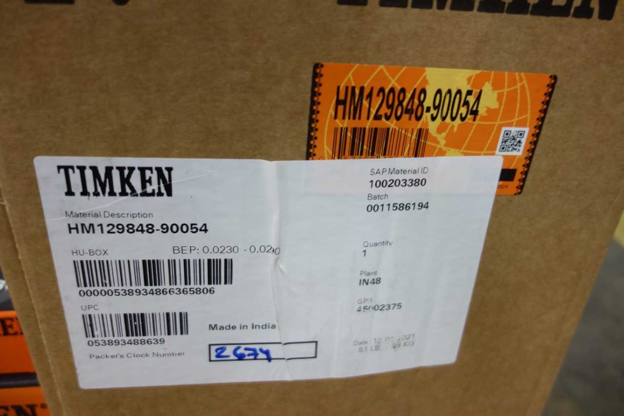 LOT OF ASSORTED TIMKEN BEARINGS SETS - BEARINGS