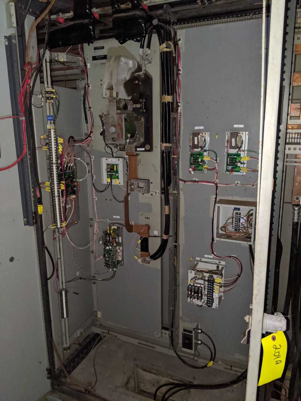 5X SECTIONS OF GE SILTROL I CONTROL PANELS W/ DRIVES (EXCLUDES BREAKERS) - AUTOMATION & CONTROLS