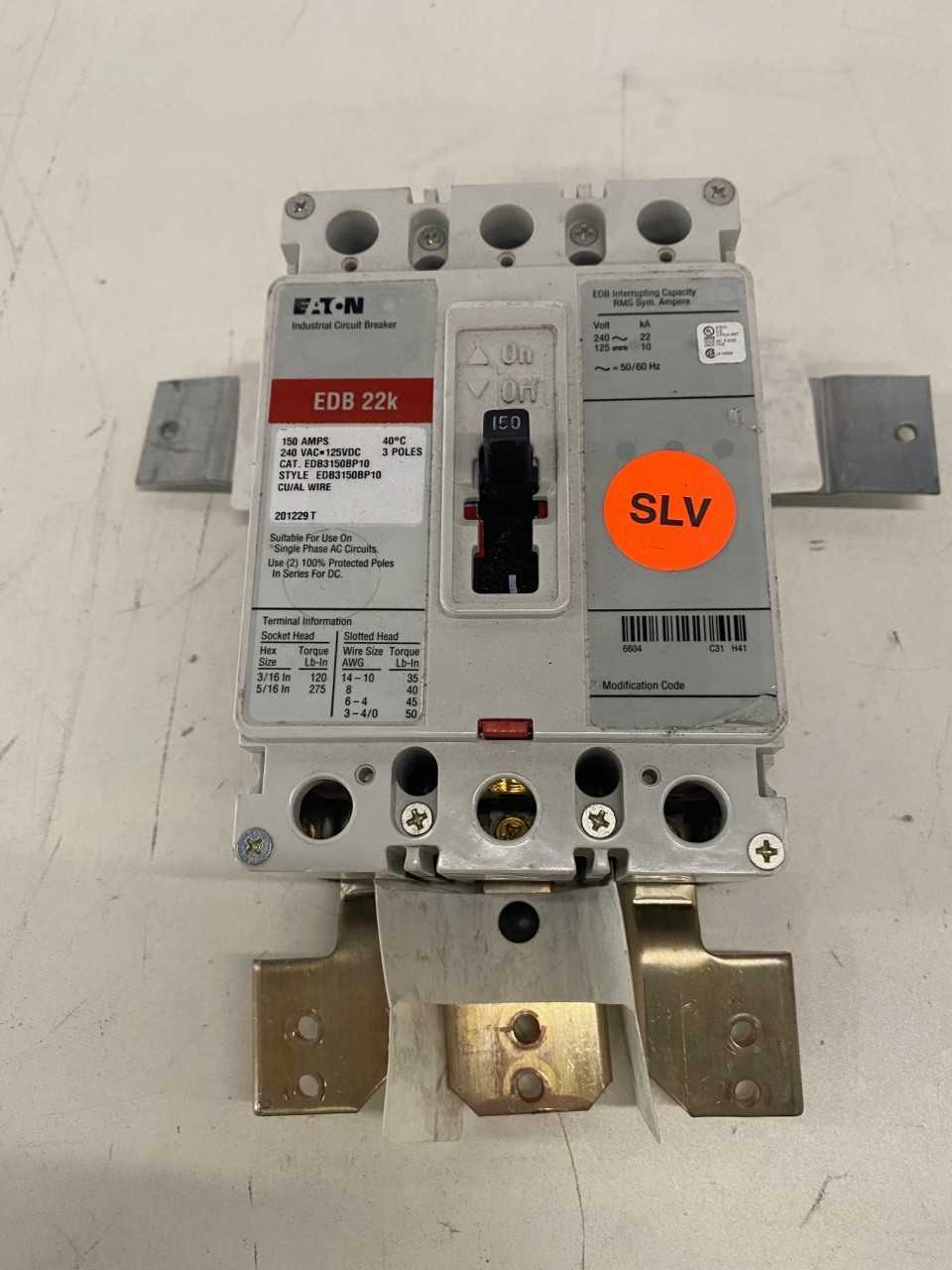 Quantity of 1x ED3150 MCCB/Molded Case Circuit Breakers - CIRCUIT BREAKERS Quantity of 1x ED3150 MCCB/Molded Case Circuit Breakers - CIRCUIT BREAKERS