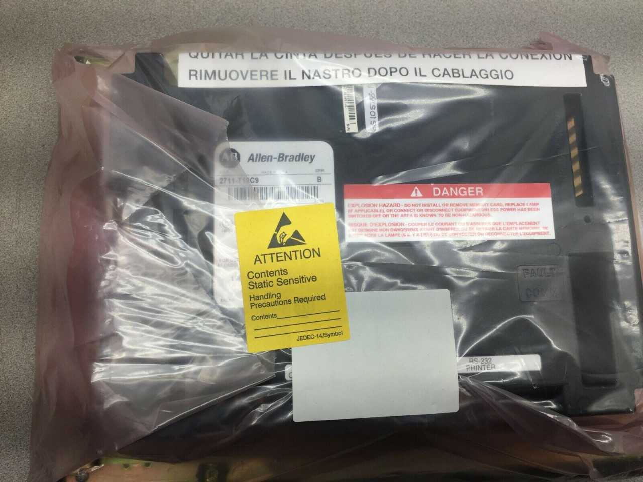 REMANUFACTURED ALLEN BRADLEY PANELVIEW 1000 COLOR TOUCH SCREEN PANEL 2711T10C9 - HMIS & DISPLAYS