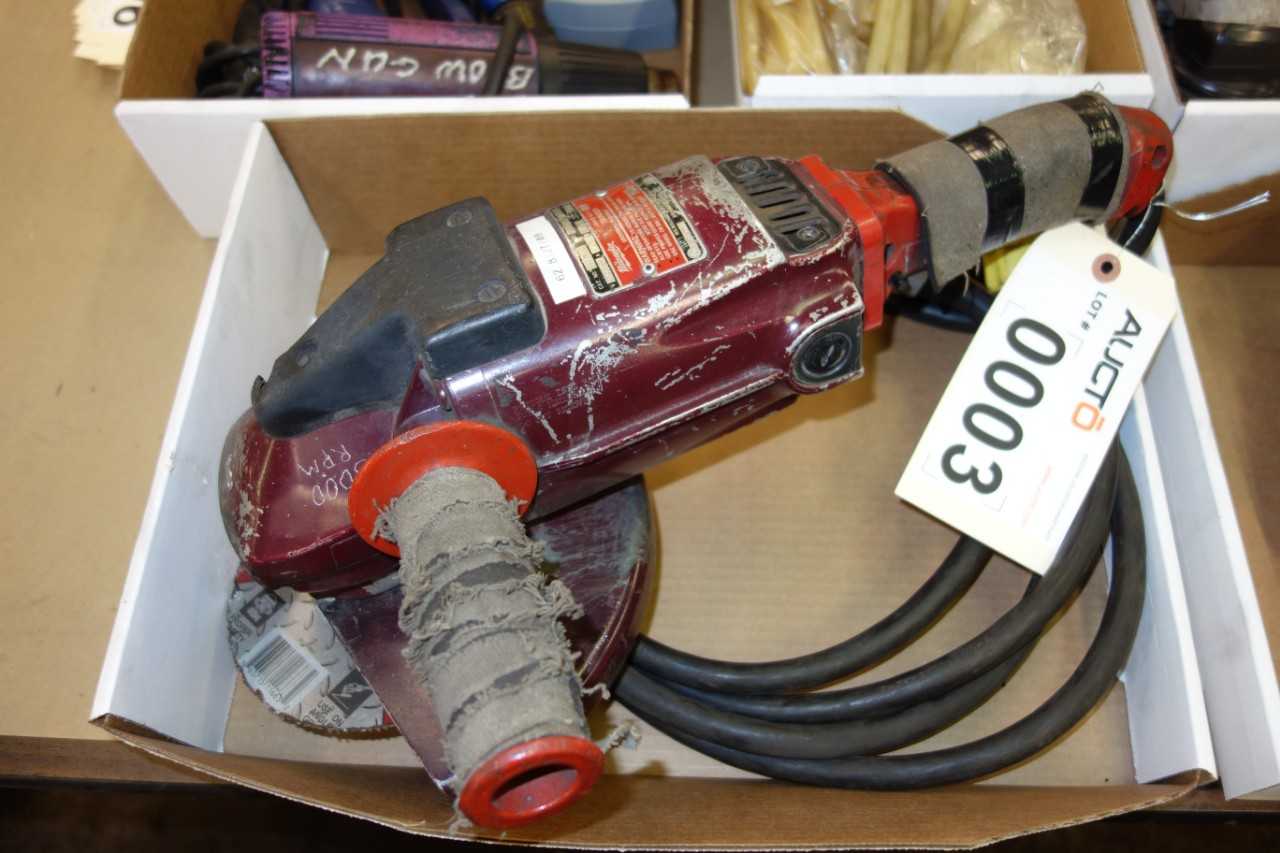 MILWAUKEE 6065 HEAVY DUTY SANDER GRINDER - GRINDING MACHINES