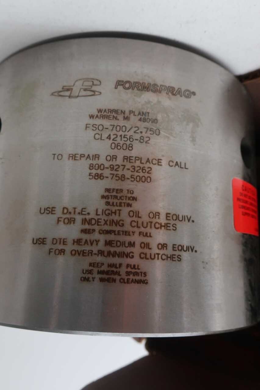 LOT OF FORMSPRAG OVERLOAD AND MECHANICAL CLUTCHES - BRAKES & CLUTCHES