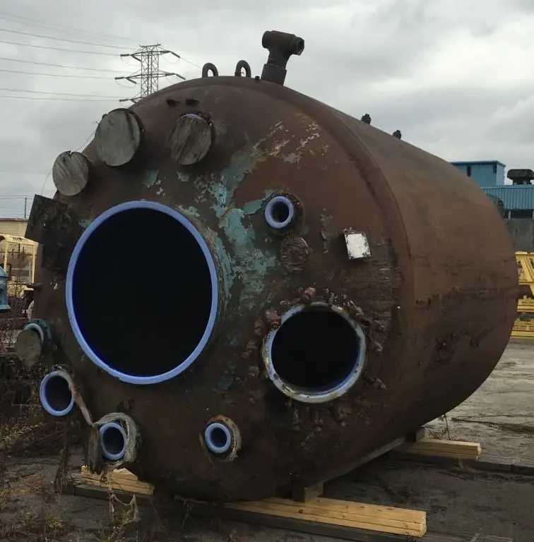 Pfaudler 4000 Gallon Glass Lined Reactor - PROCESS EQUIPMENT