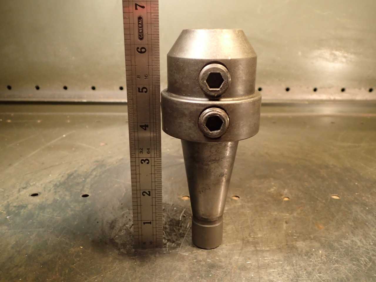 Weldon BND-7 1" End Mill Tool Holder: 2-5/8" Projection NMTB-50 Taper Shank - MACHINING ACCESSORIES & TOOLING