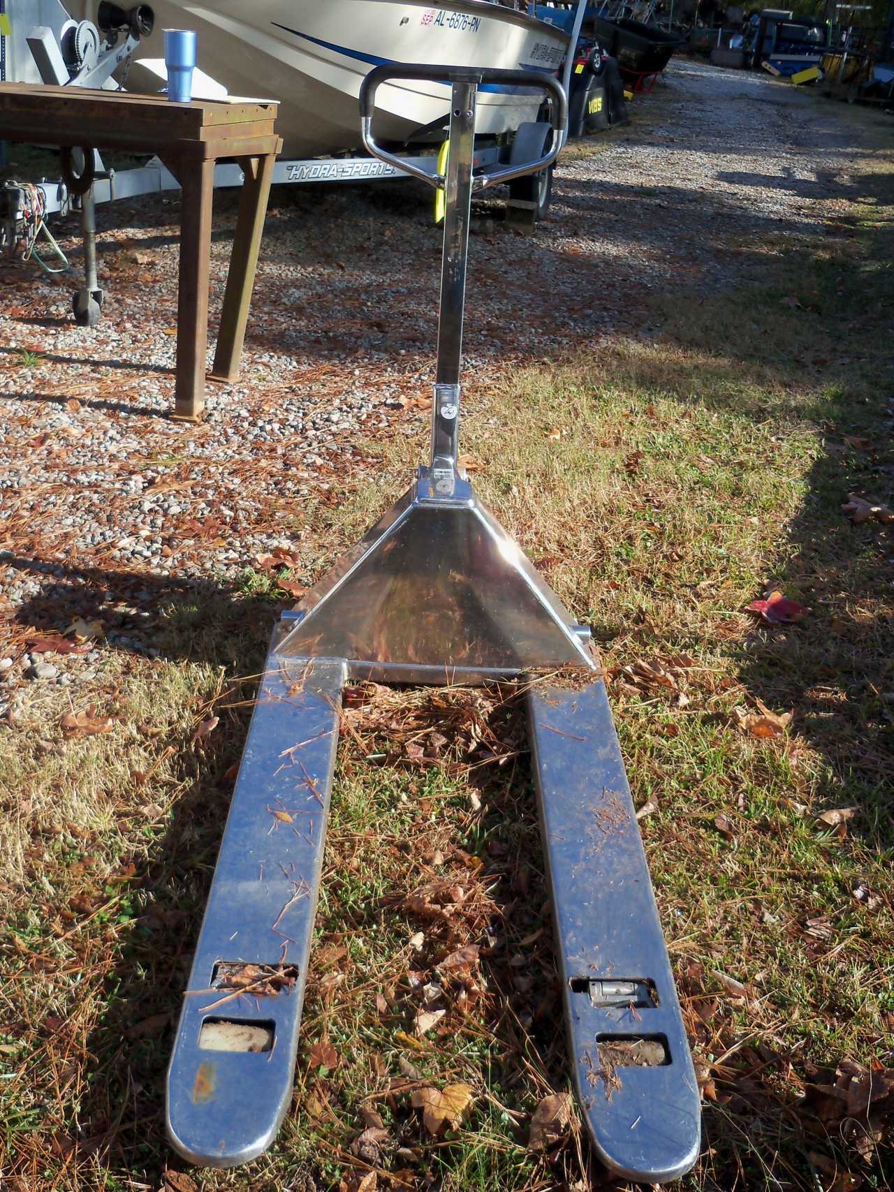 Stainless Steel Pallet Jack - MANUAL PALLET JACKS