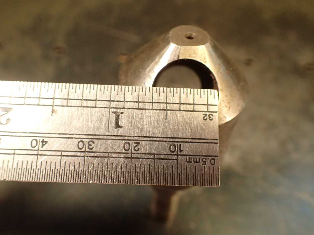 Weldon 90 Degree 1" to 1-5/32" Zero Flute Countersink Deburring Tool: 1/2" Shank - HOLEMAKING TOOLS