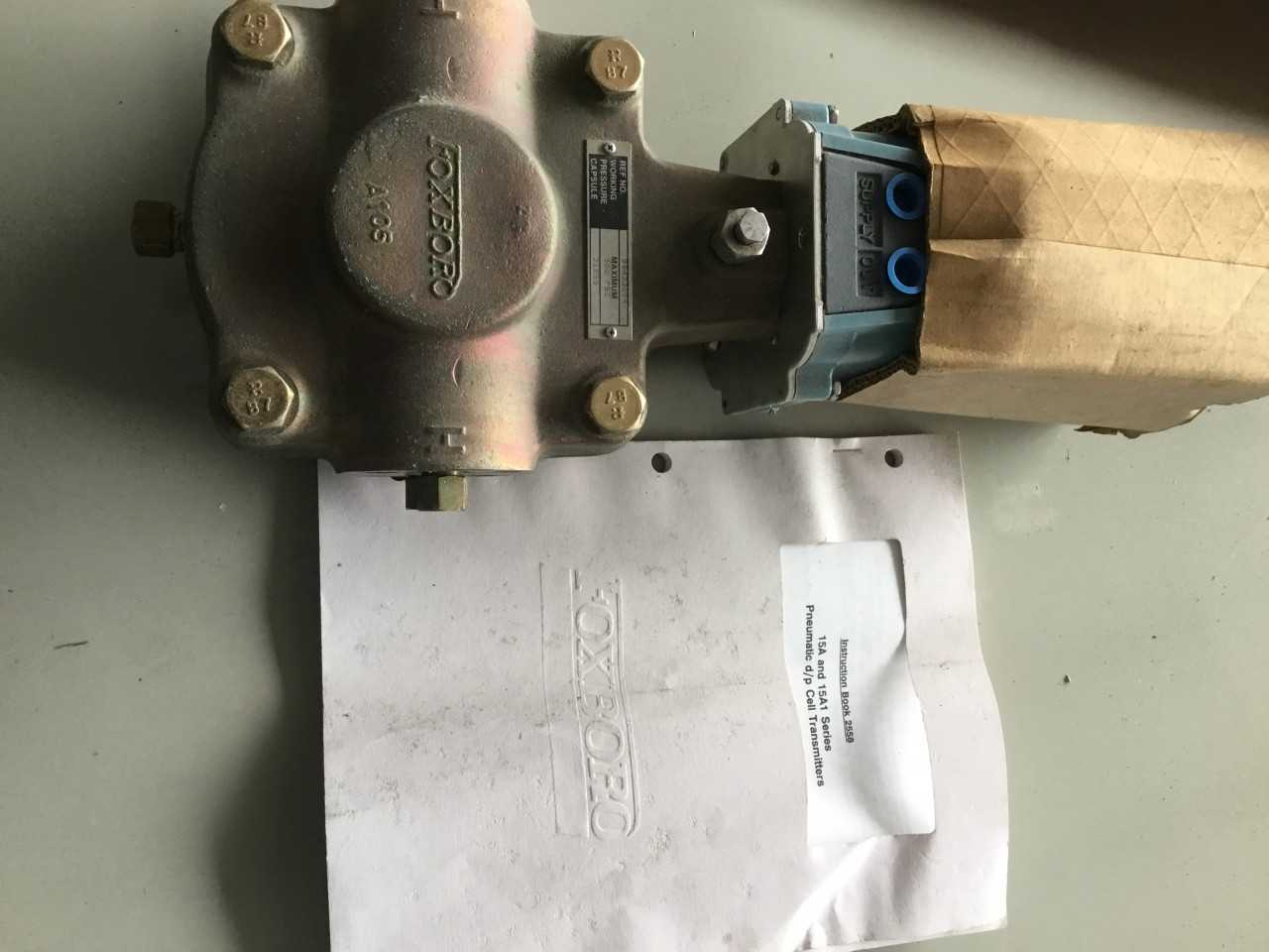 NEW Foxboro Differential Pressure Transmitter - INSTRUMENTATION