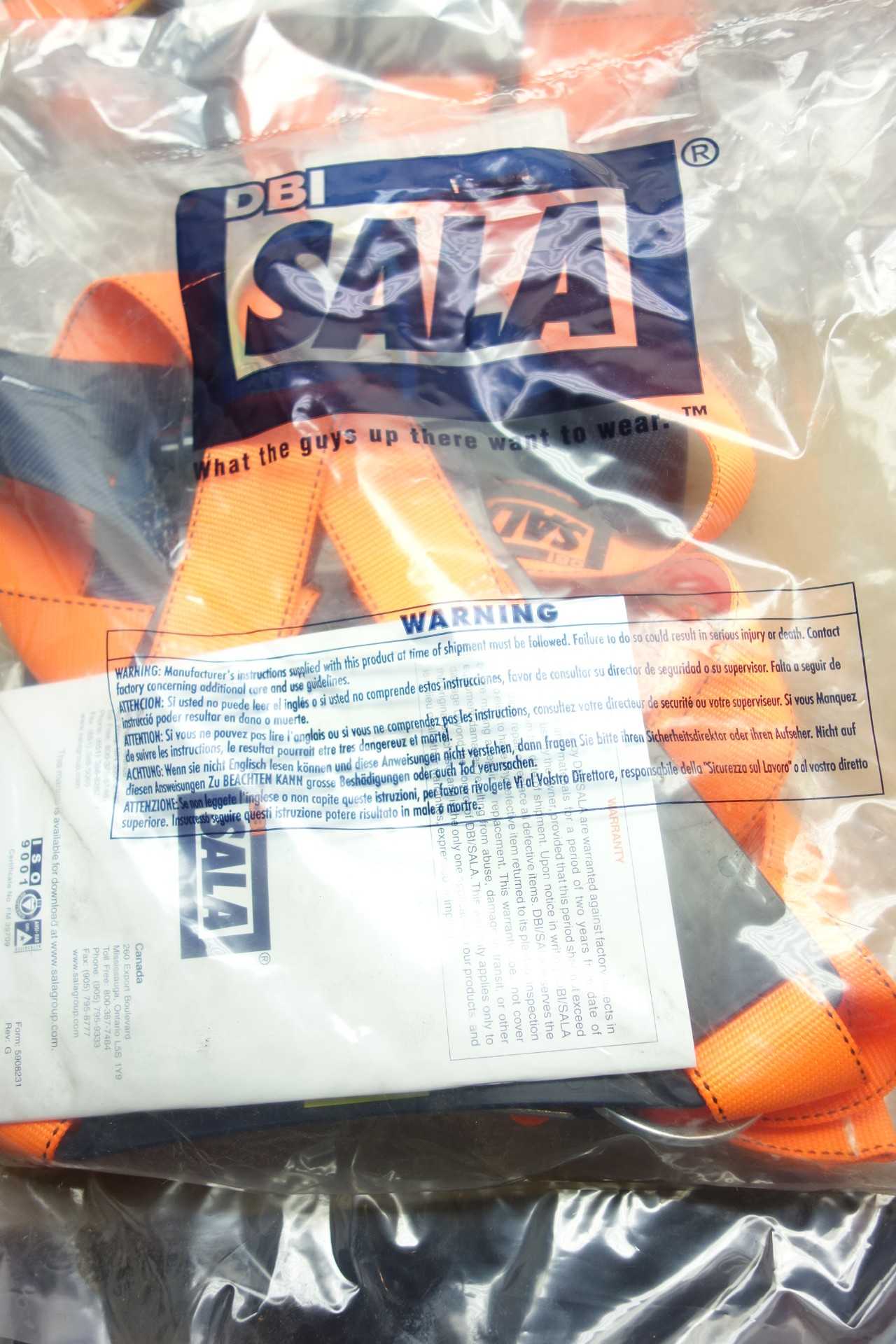 LOT OF 6 NEW SALA PT XO 4D HV D2 HARNESS - SAFETY EQUIPMENT