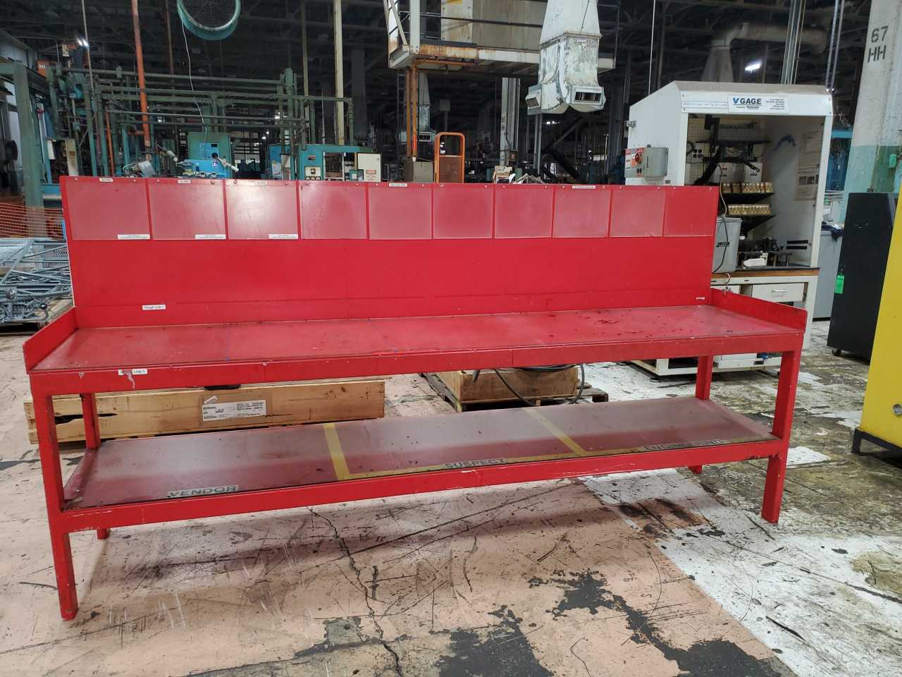 Bench - PLANT & FACILITY Bench - PLANT & FACILITY