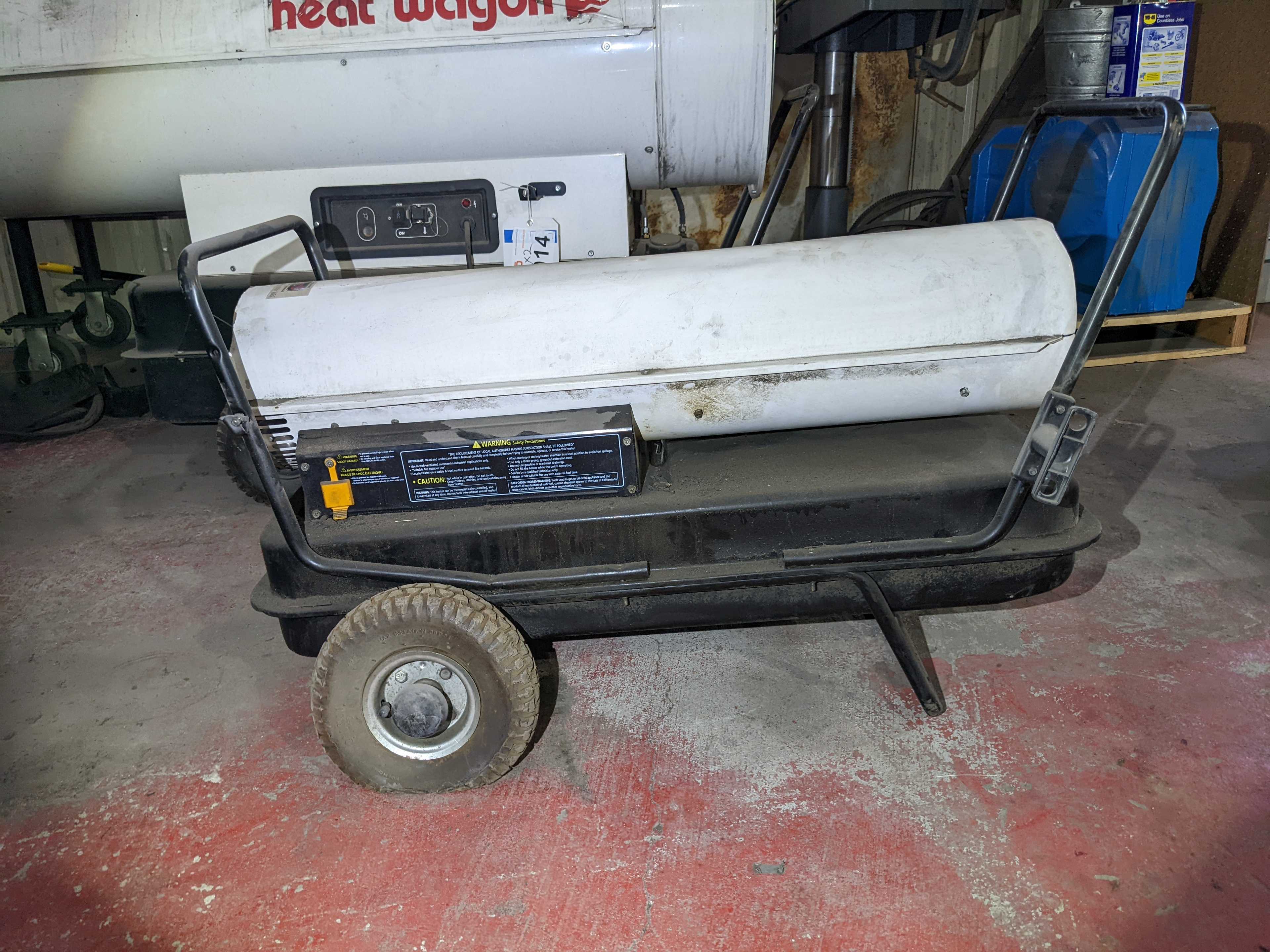 LOT OF TWO HEATERS - HVAC EQUIPMENT LOT OF TWO HEATERS - HVAC EQUIPMENT