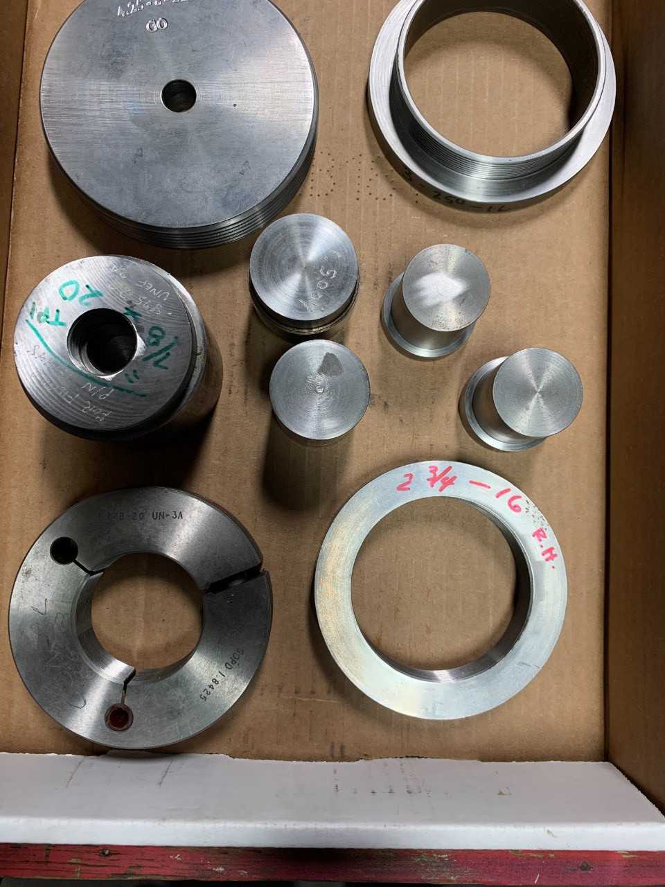 Large Thread Go-No-Go Gages and Ring Gage