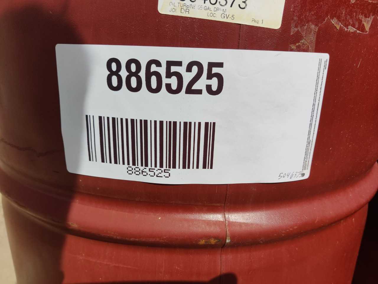 1 PALLET OF 4 55 GALLON DRUMS DTE 732 TURBINE OIL - ELECTRIC POWER TOOLS