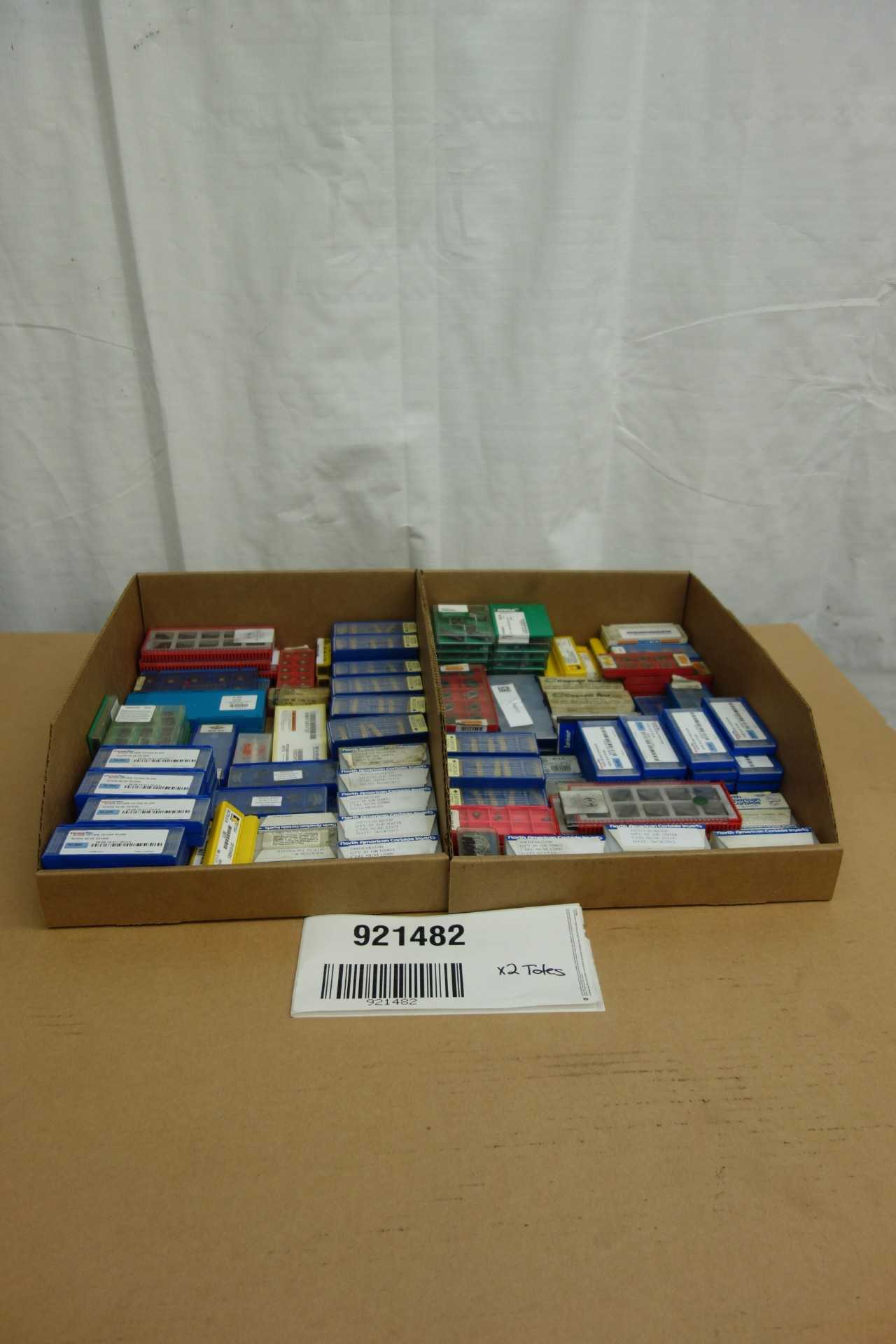 LOT OF ASSORTED CARBIDE INSERTS - ELECTRIC POWER TOOLS