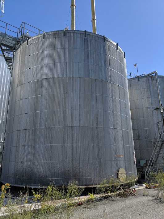 STEEL MIXING TANK Approx. 125,000 Gallone POST TANK 1 - PROCESS EQUIPMENT STEEL MIXING TANK Approx. 125,000 Gallone POST TANK 1 - PROCESS EQUIPMENT
