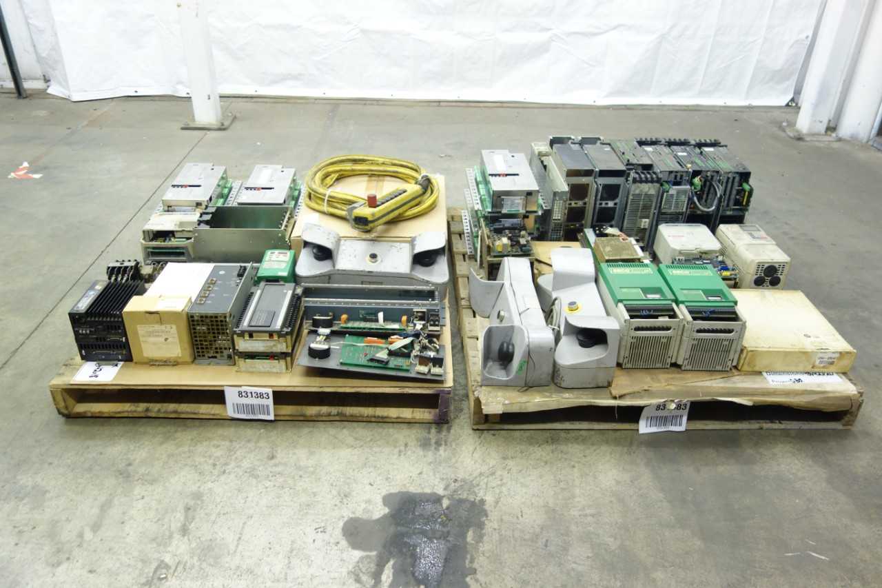 PALLET OF ASSORTED AUTOMATION AND CONTROLS - INDUSTRIAL PARTS