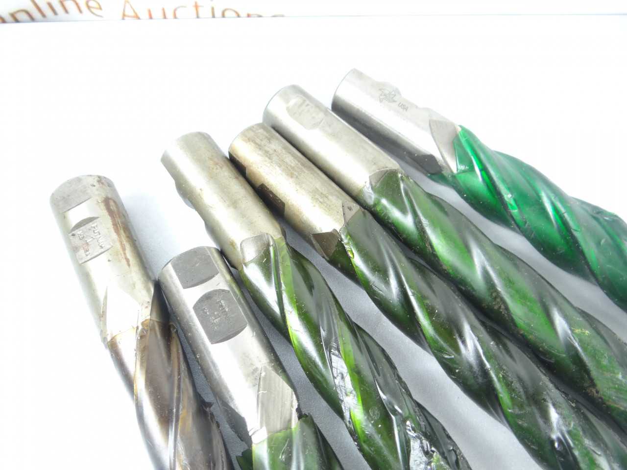 Lot of 6 Freshly Sharpened HSS Ball Nose End Mills - MACHINING ACCESSORIES & TOOLING