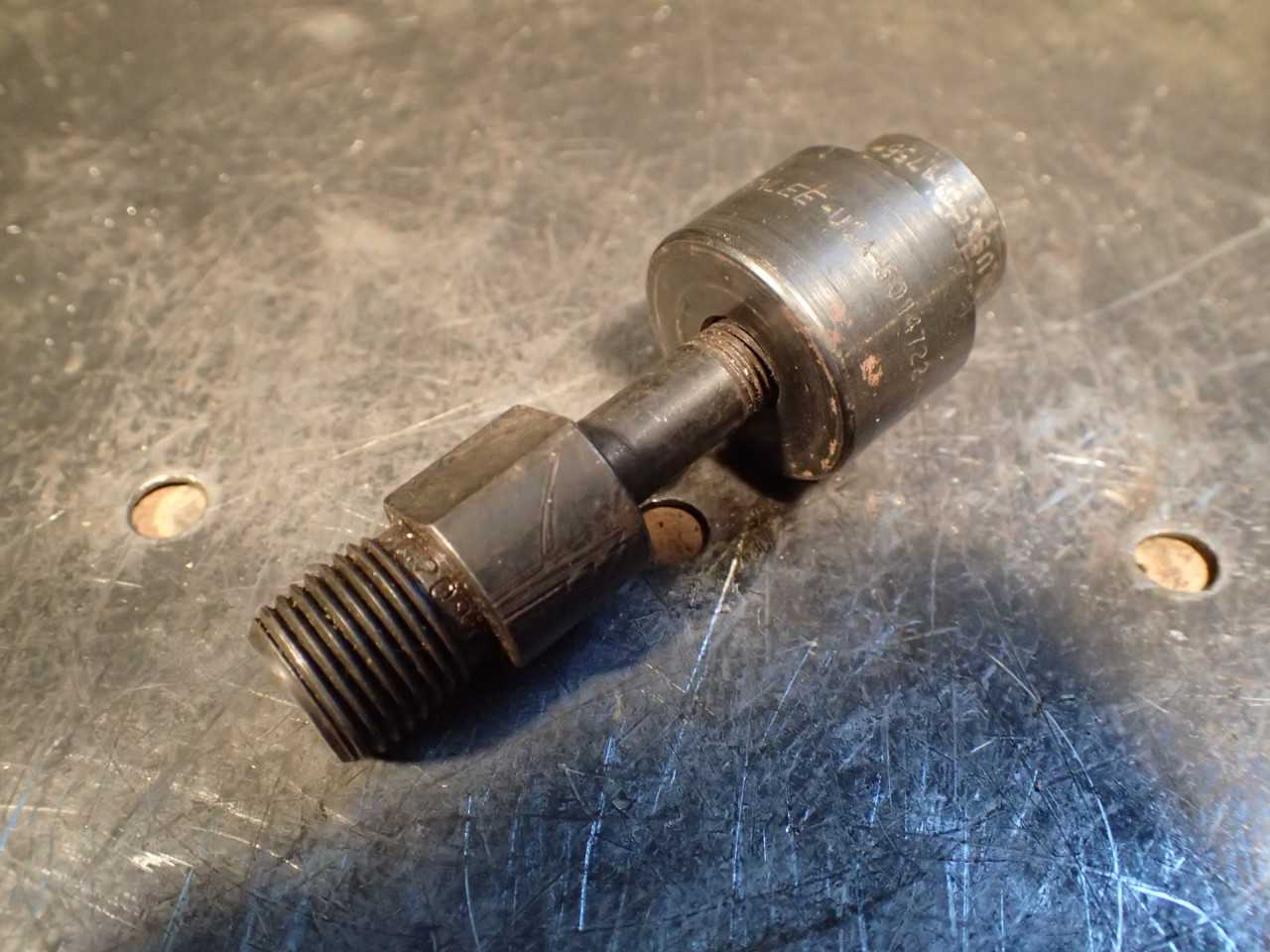 Greenlee Slug Buster 1/2" Condiut Knockout Punch Set: 7/8" Diameter with Stud - ELECTRIC POWER TOOLS