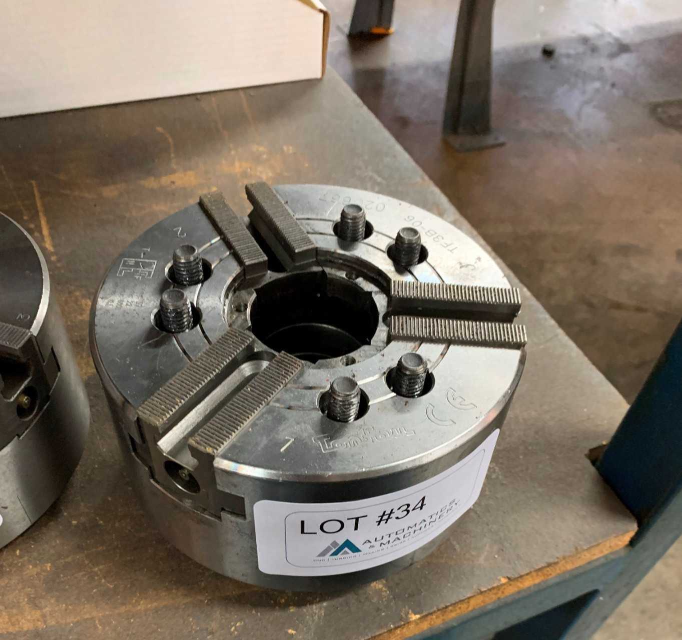 6 Inch Tonfou 3 Jaw Chuck - LATHE PARTS