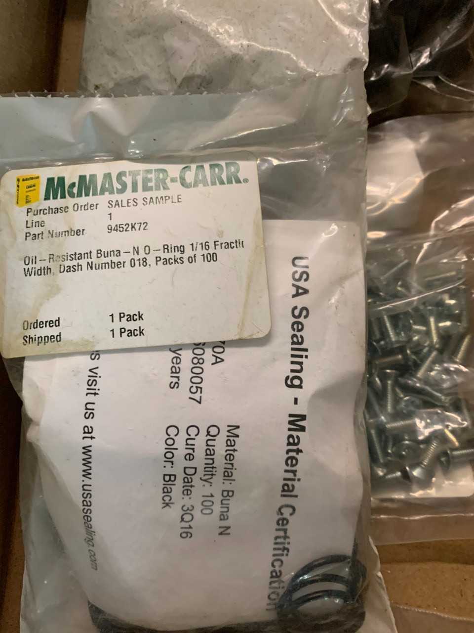 Assorted Hardware - INDUSTRIAL PARTS