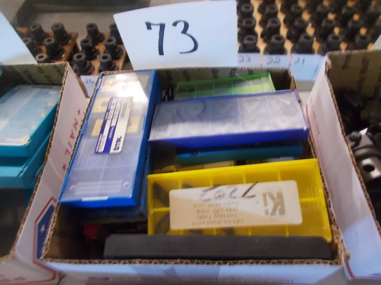 Assorted New Carbide Inserts 20+ boxes - ELECTRIC POWER TOOLS