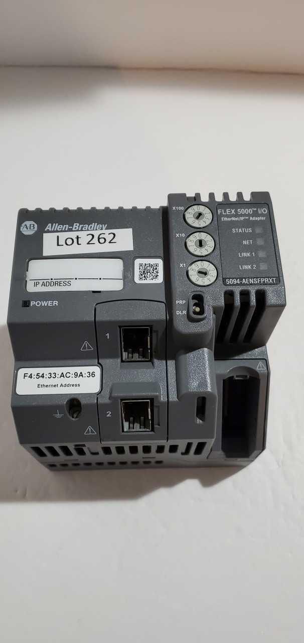 Allen Bradley Flex 5000 Ethernet Adapter - INDUSTRIAL PARTS Allen Bradley Flex 5000 Ethernet Adapter - INDUSTRIAL PARTS