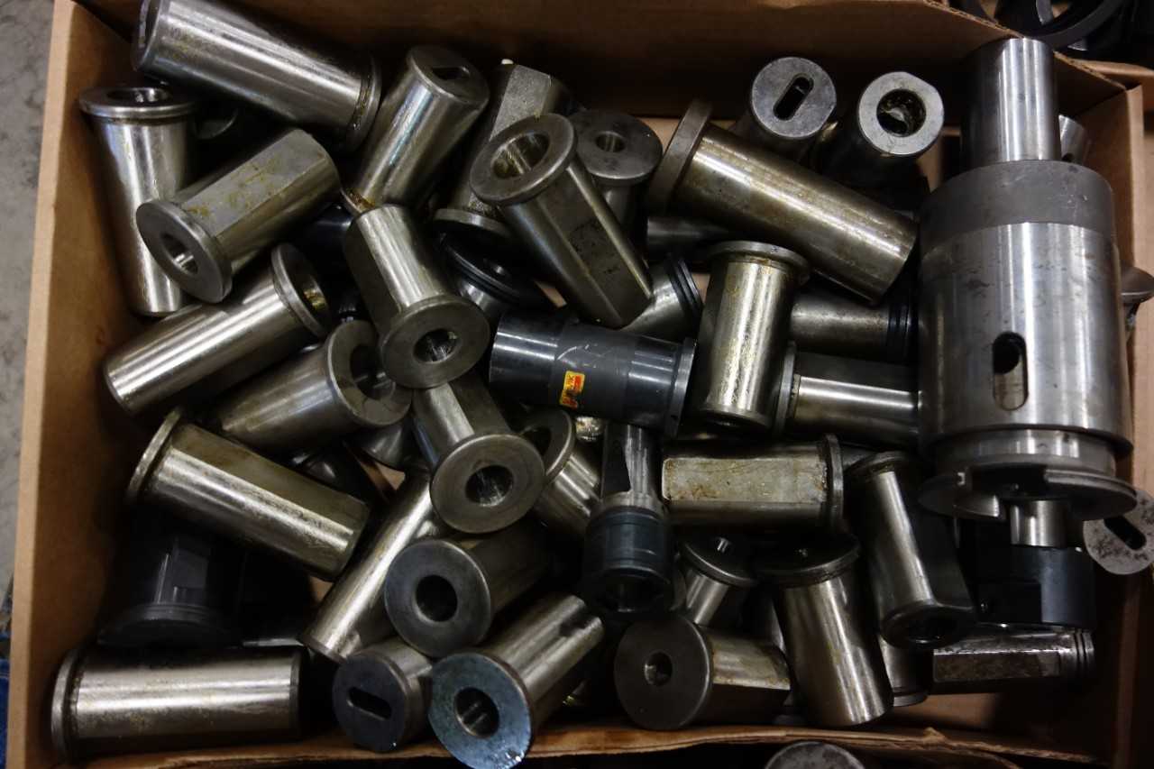 LOT OF ASSORTED TOOL BUSHINGS - ELECTRIC POWER TOOLS