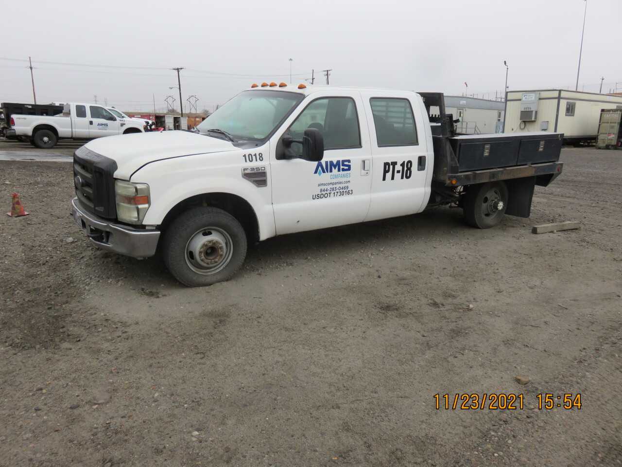 2008 Ford F350 (3053) - APT18 - HYDRO EXCAVATOR TRUCKS