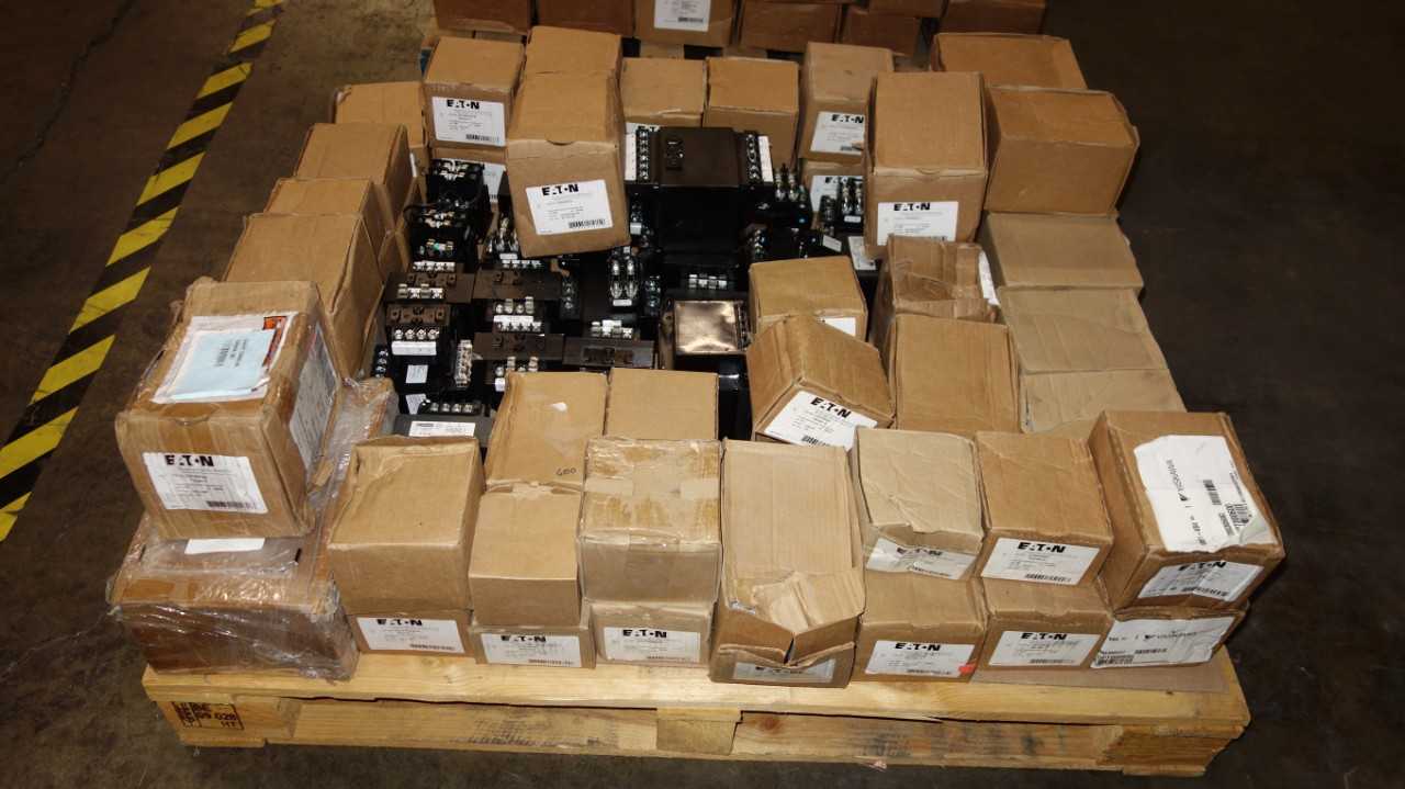 1 PALLET OF EATON ASSORTED TRANSFORMERS 500VA TO 750VA - CONTROL TRANSFORMERS