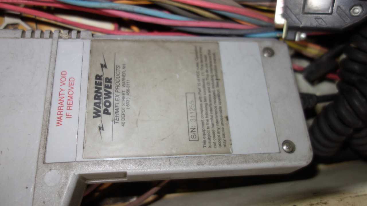 FORNEY D-354889 BURNER MANAGEMENT CONTROL PANEL - ELECTRICAL COMPONENTS