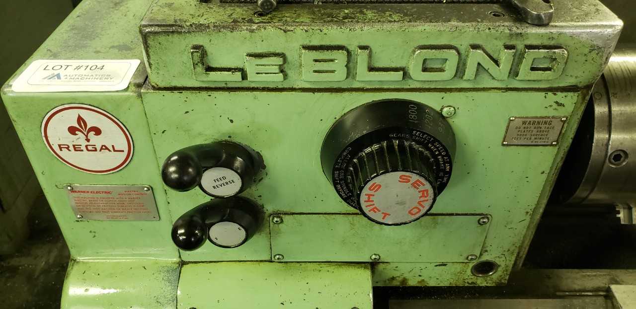 LeBlond Regal Servo Shift Engine Lathe - LATHES