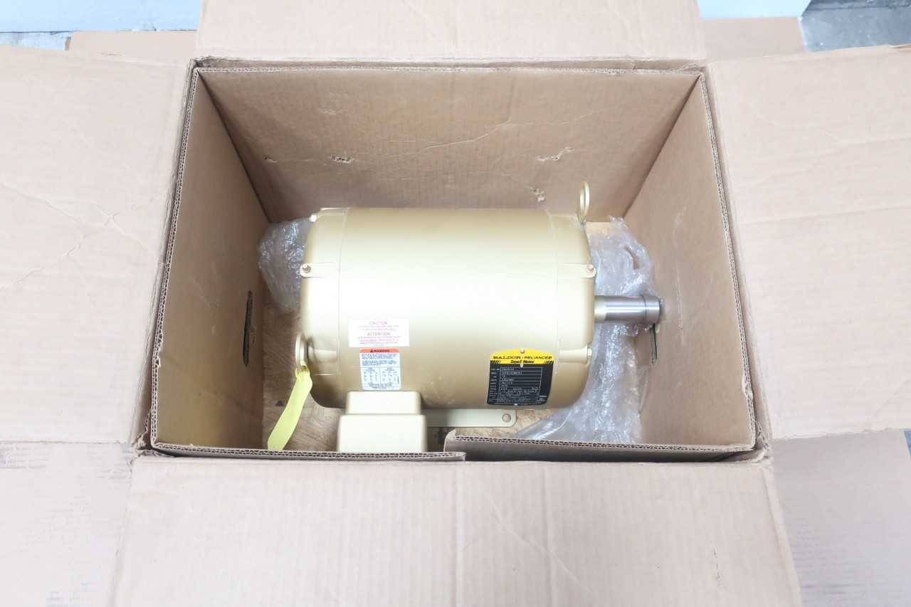 BALDOR EM3314T SUPER-E 215T 15HP 3475RPM 230/460V-AC AC MOTOR - ELECTRIC MOTORS BALDOR EM3314T SUPER-E 215T 15HP 3475RPM 230/460V-AC AC MOTOR - ELECTRIC MOTORS
