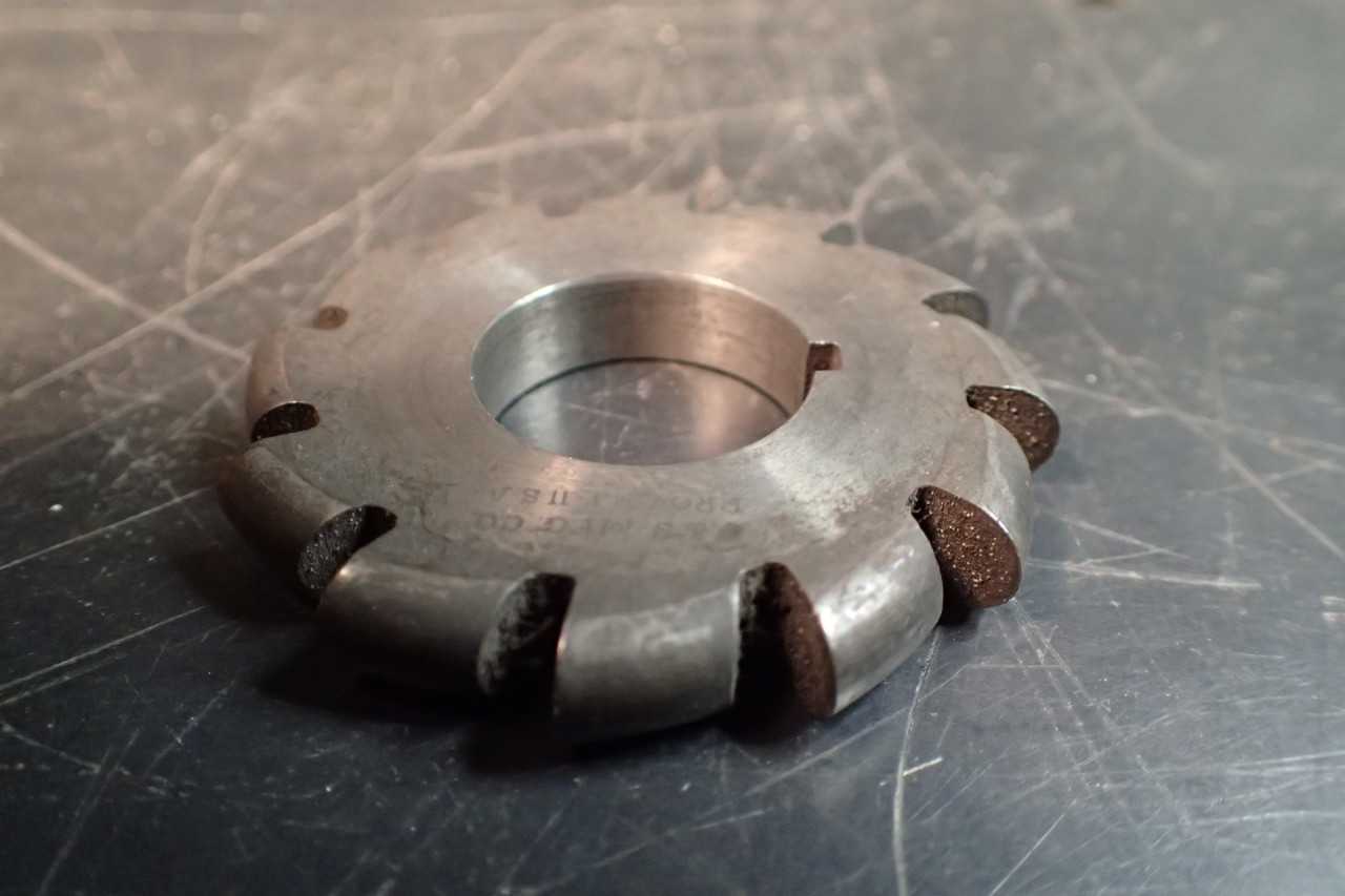 5/16" Cir x 2-1/8 x 7/8 Arbor Hole Convex Mill Milling Cutter USA Made - MILLING TOOLS