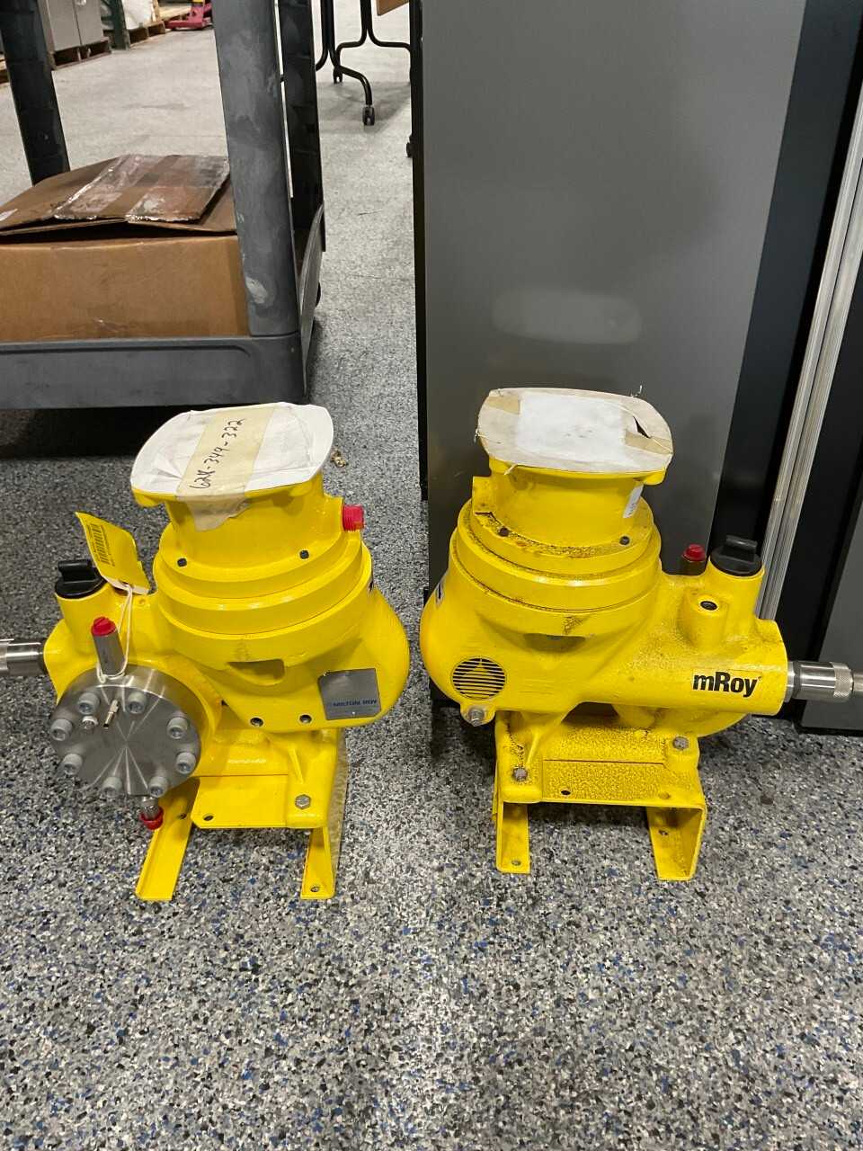 2 Milton Roy Diaphragm pumps - DIAPHRAGM PUMP