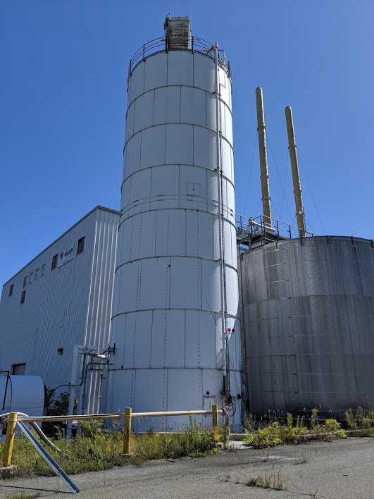 AO SMITH MASS FLOW TANK 21FT DIAMETER X 64FT HEIGHT - PROCESS EQUIPMENT