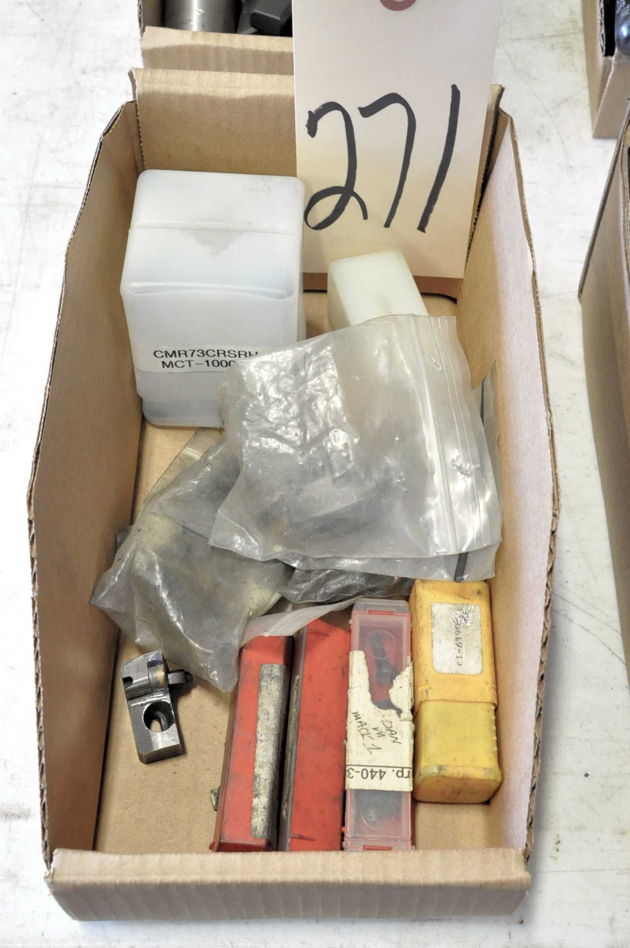 Lot-Various Cartridges and Clamps in (1) Box - ELECTRIC POWER TOOLS