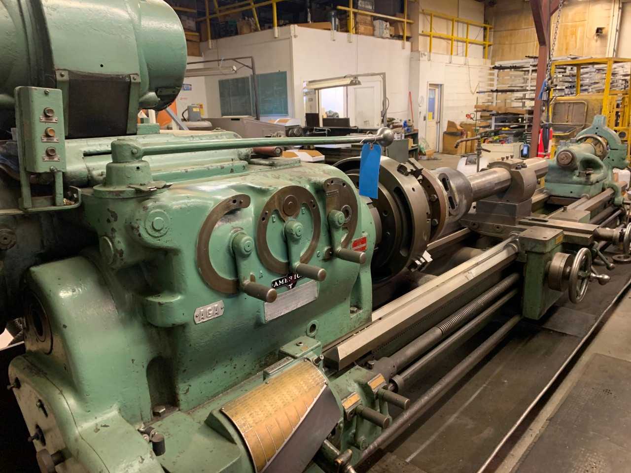 American Engine Lathe 24" X 120" - LATHES