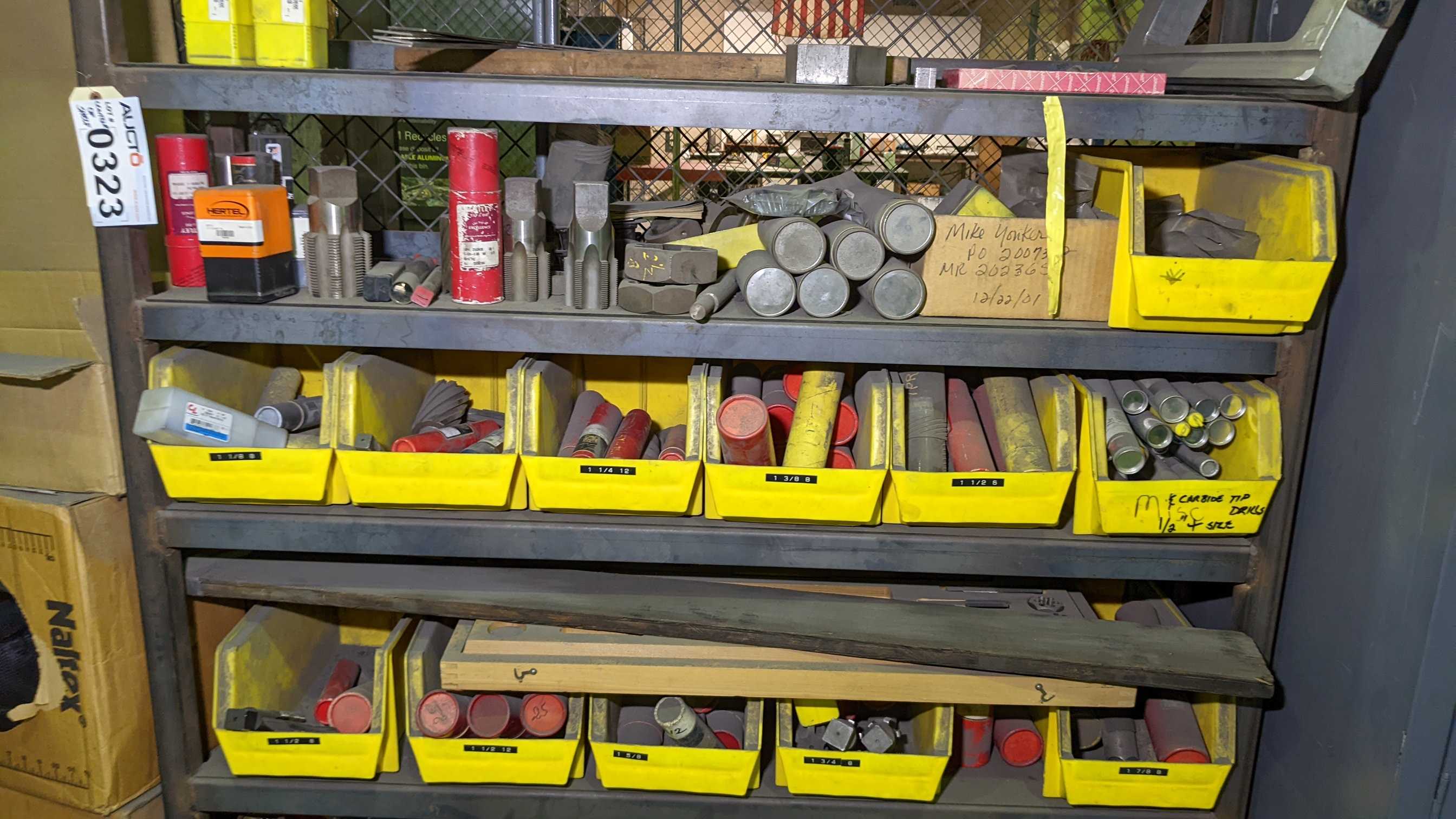 CONTENTS OF RACK - WORKHOLDING