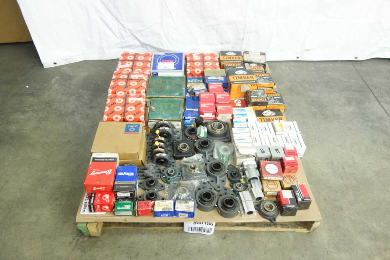 PALLET OF ASSORTED BEARINGS - BEARINGS