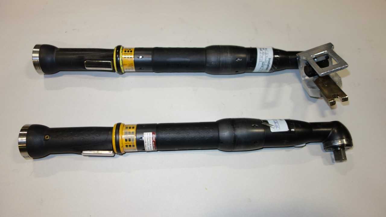 LOT OF 2 ATLAS COPCO ETV ST61-70-13 ELECTRIC TENSOR ANGLE NUTRUNNERS - ELECTRIC POWER TOOLS
