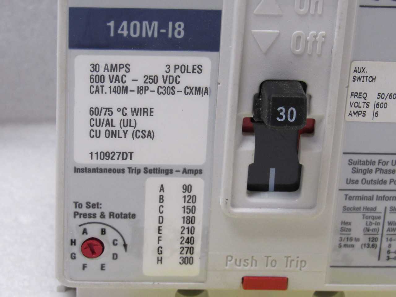 Allen Bradley Circuit breakers - CIRCUIT BREAKERS