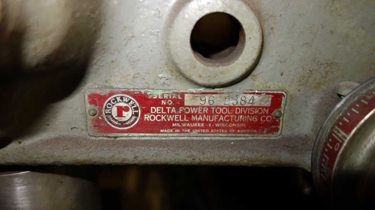 DELTA ROCKWELL 15IN DRILL PRESS - UPRIGHT DRILL PRESSES