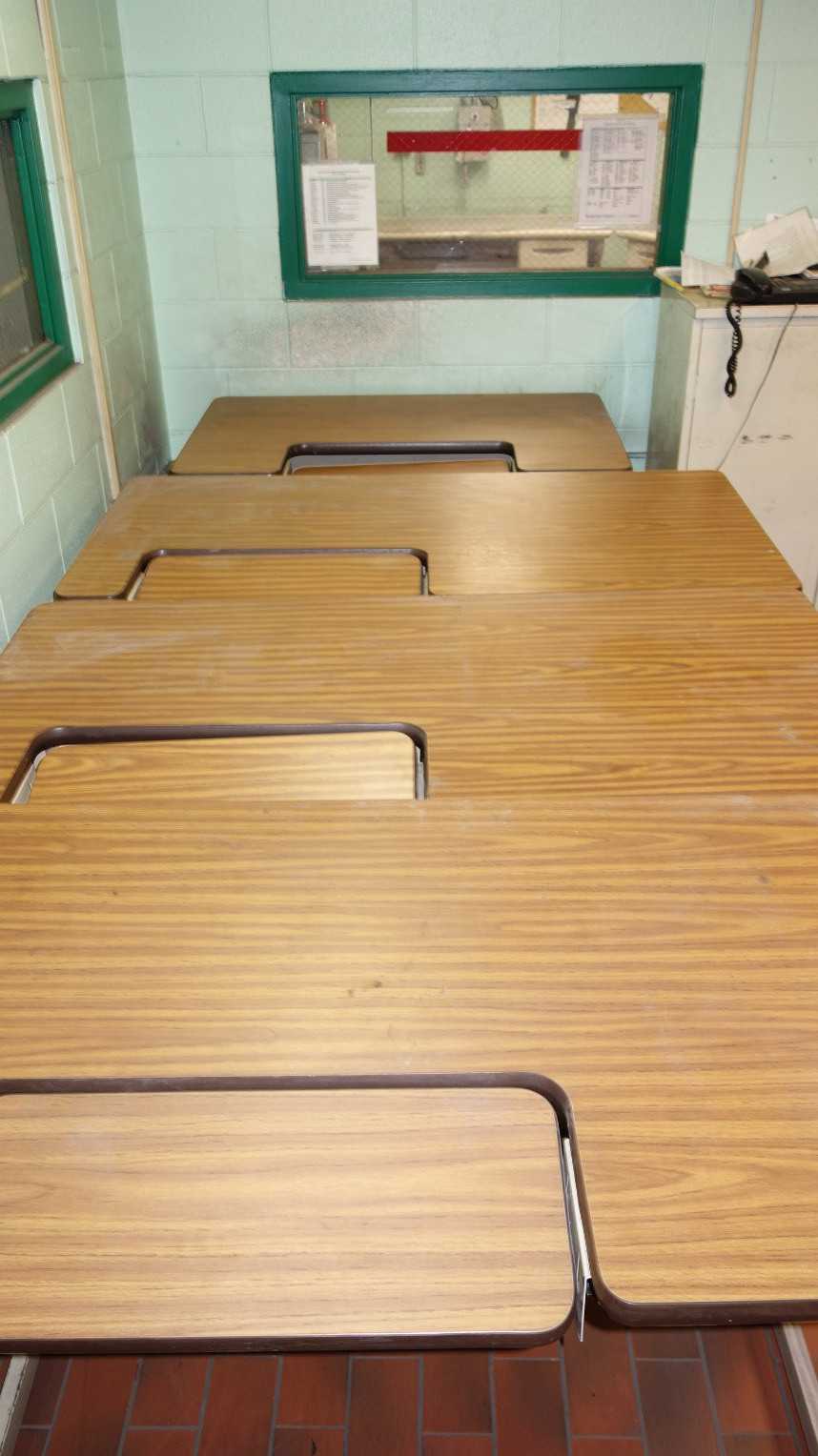 ASSORTED LOF OF 4 OFFICE DESKS - PLANT & FACILITY