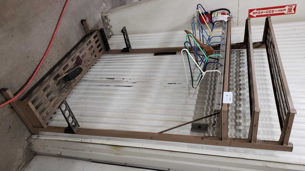 Storage Rack with Uniform Storage - TOOL STORAGE