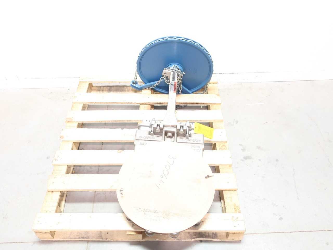 DEZURIK 9652389R001 LUGGED MANUAL STAINLESS 12IN KNIFE GATE VALVE - KNIFE GATE VALVE