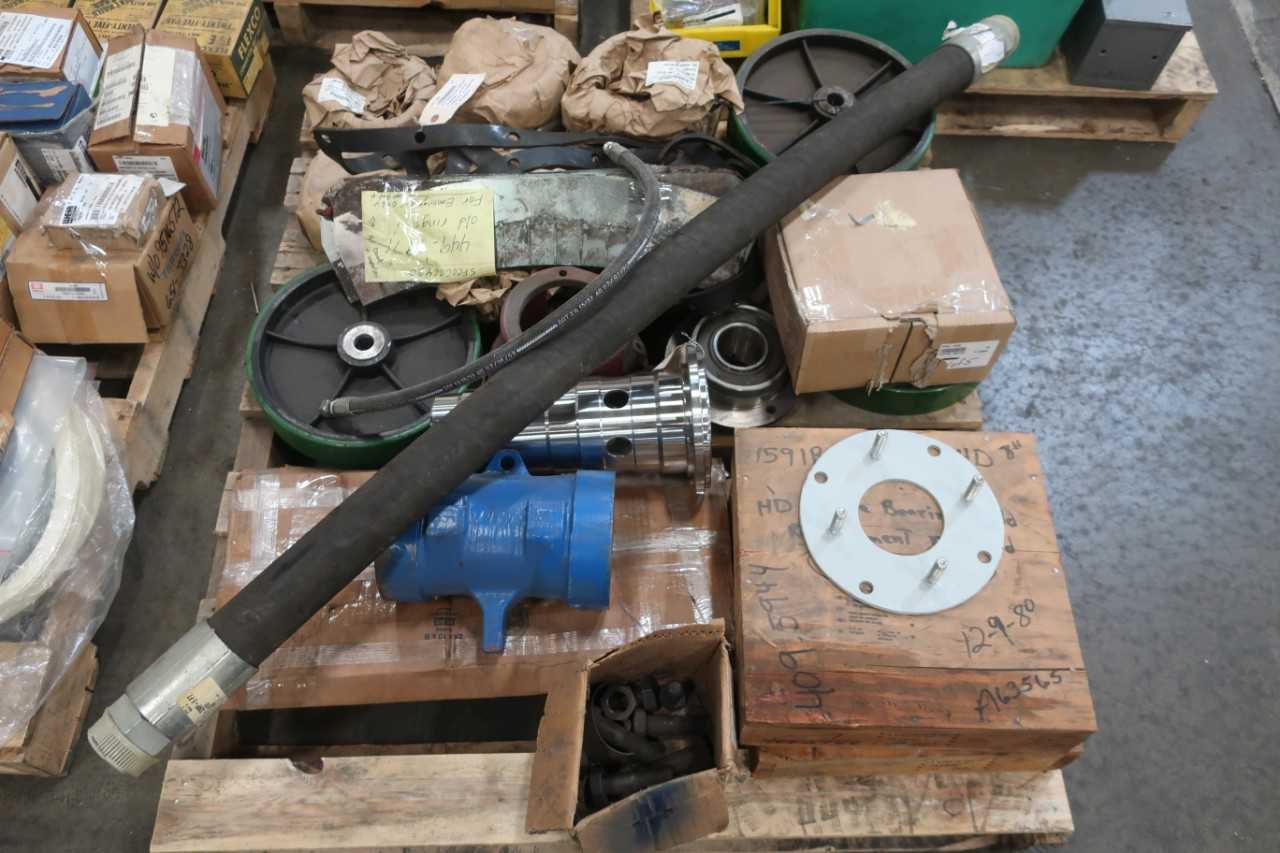 11 PALLETS OF ASSORTED POWER TRANSMISSION REPLACEMENT PARTS - POWER TRANSMISSION