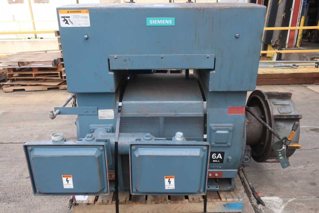 SIEMENS TYPE CG INDUCTION MOTOR 2300V-AC 588Z 400HP 3PH 889RPM - ELECTRIC MOTORS
