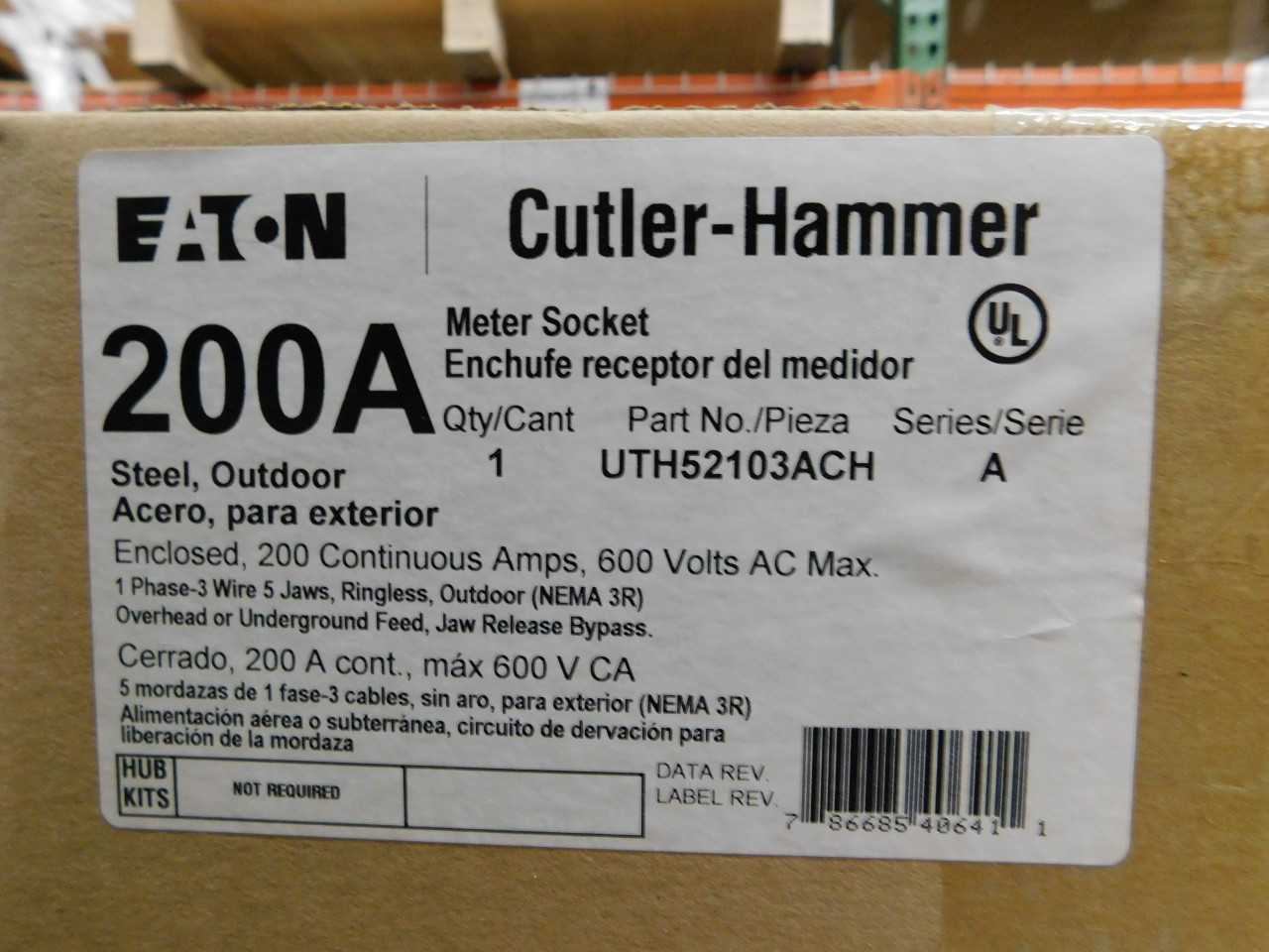 Lot of 20 Meter Sockets - AUTOMATION & CONTROLS